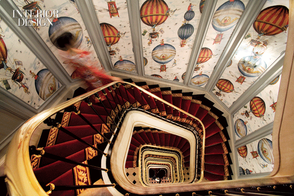 Up Up And Away The Saint James Paris By Bambi Sloan Interior Design Magazine