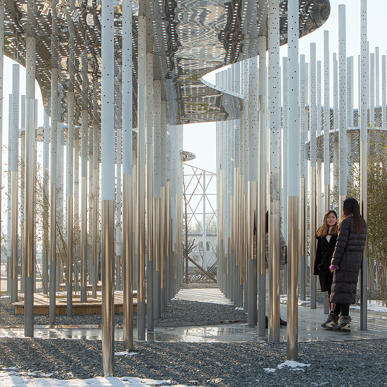 Aurelien Chen's Tree-inspired Pavilion Draws Visitors to the Dragon Mountain Natural Site in China - Vimarsana News