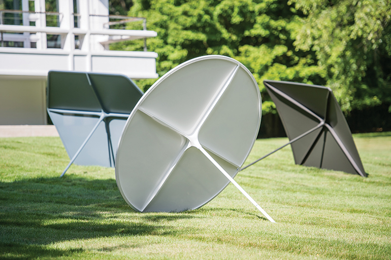 Scott Klinker's Sunshades for Landscape Forms Embody Minimalism - Vimarsana News