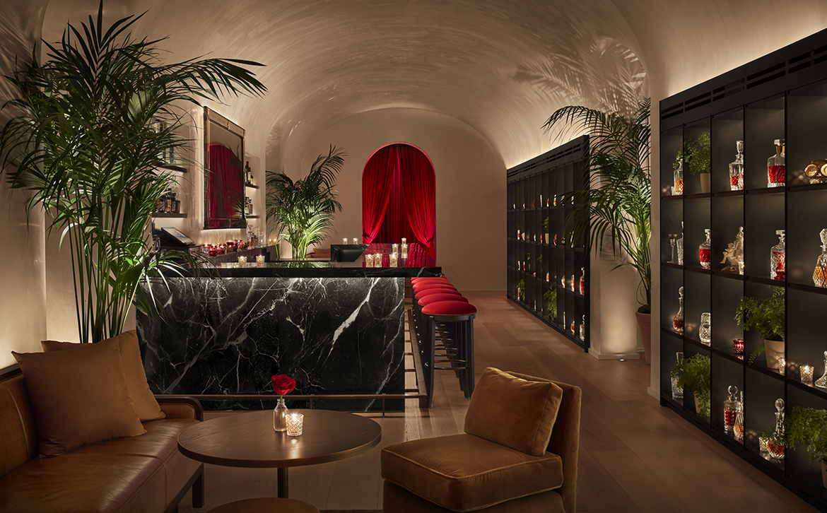 Rooftop Bars Yabu Pushelberg and Ian Schrager Bring Style to Times Square with The Terrace