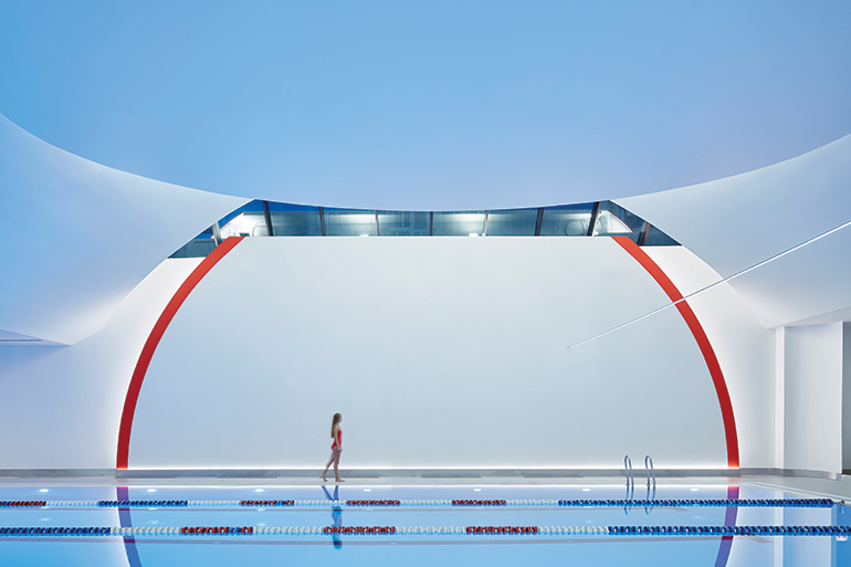 Vox Architects Channels the History of Moscow for World Class Alekseevskaya Fitness Club - Vimarsana News