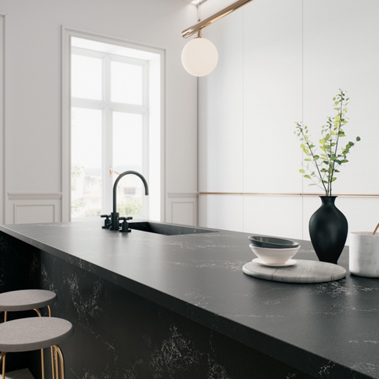 Caesarstone's Latest Collection of Dark Surfaces Captures Mystery of Night Sky - Vimarsana News