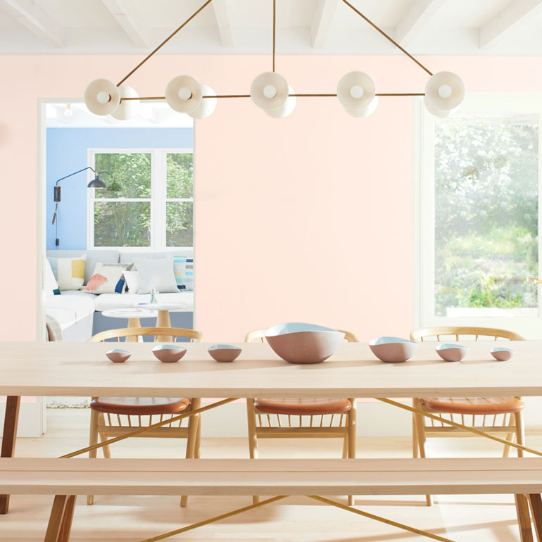 Benjamin Moore Introduces "First Light" as 2020 Color of the Year