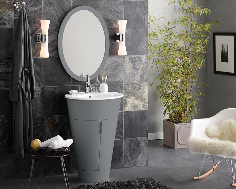 Ronbow Vanities Showcase HighEnd Materials