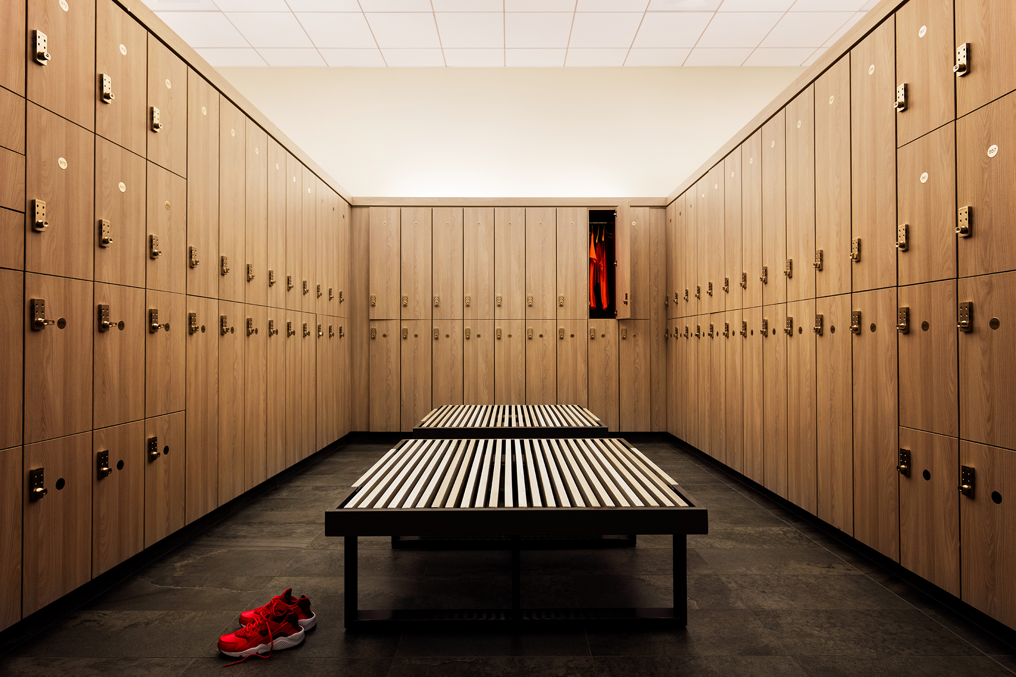 Inside Equinox Hollywood S Luxury Locker Rooms