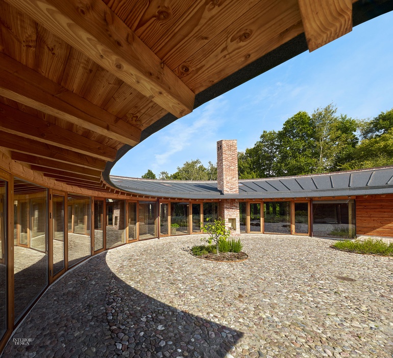 Jan Henrik Jansen Designs Unconventional Round House in Denmark Jan Henrik Jansen Designs Unconventional Round House in Denmark