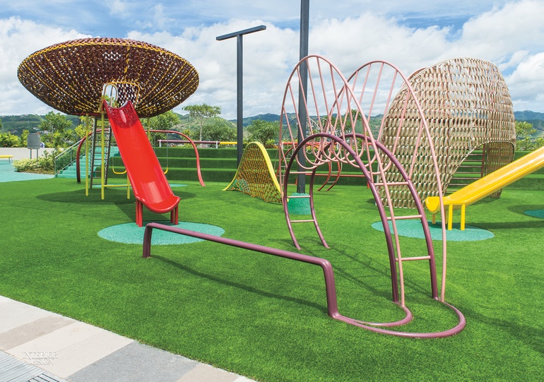 Fantastical Rooftop Playground by Cobonpue