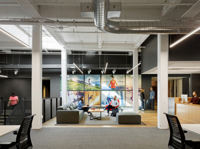 Bohlin Cywinski Jackson Equips Under Armour Connected Fitness With New Office