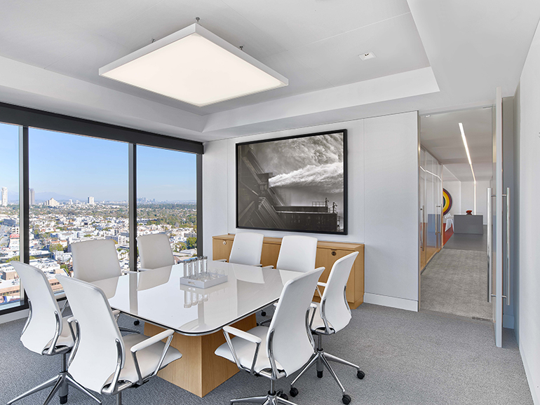 Bright Colors and Contemporary Artwork Punctuate Pritzker Group's Los