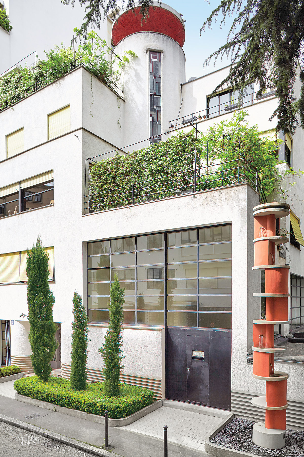 Paris Villa by Robert MalletStevens Refreshed With New Gallery Space